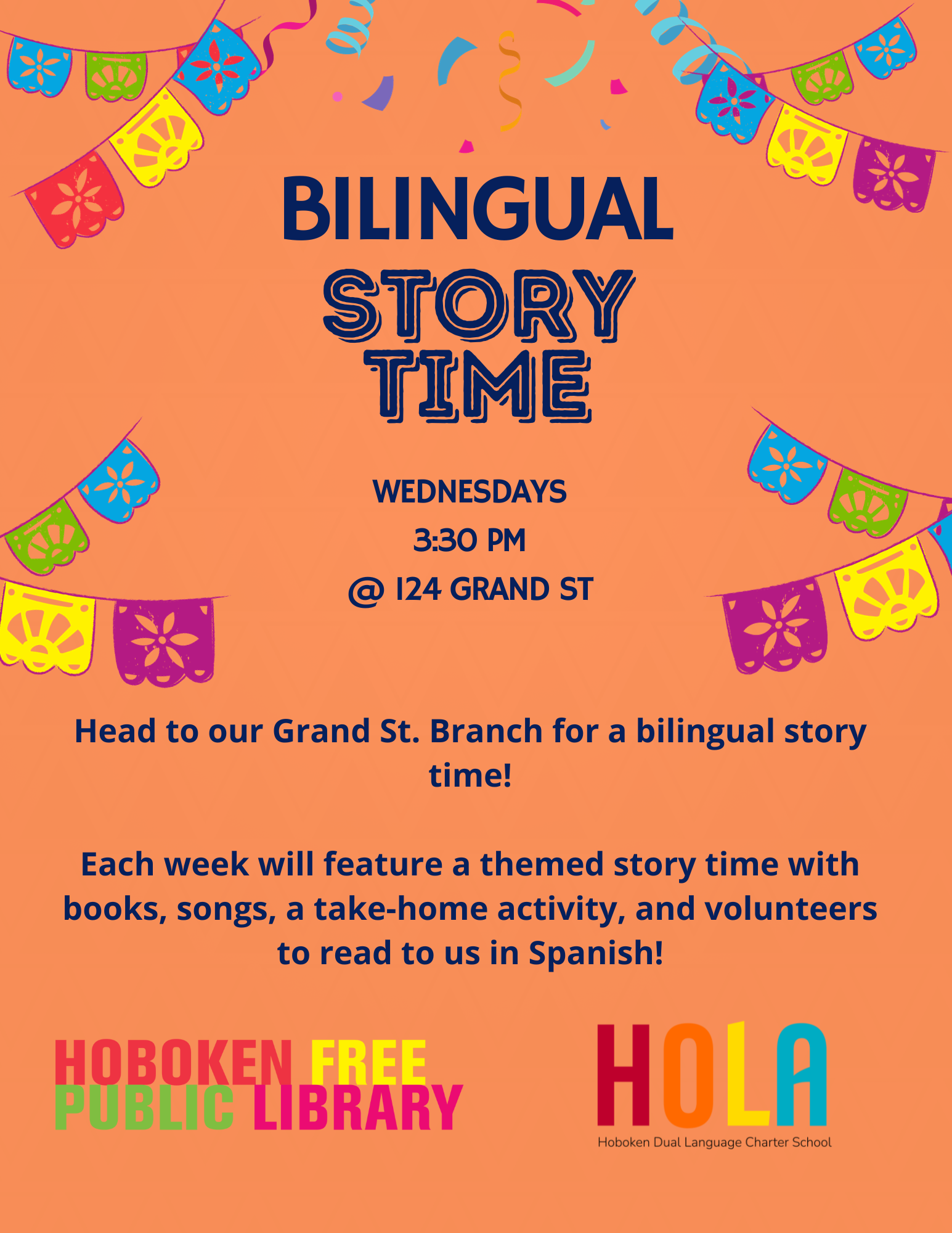 Bilingual Story Time @ Grand