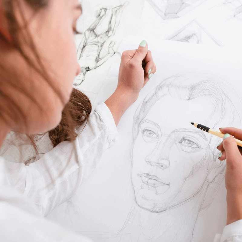 Adult Crafts: Drawing the Portrait