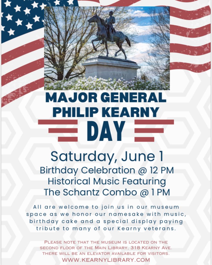 Major General Philip Kearny Day