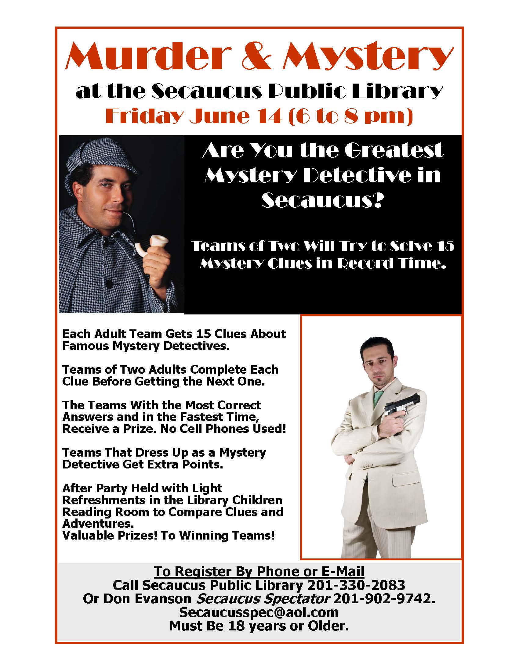 Murder and Mystery Night for Adults