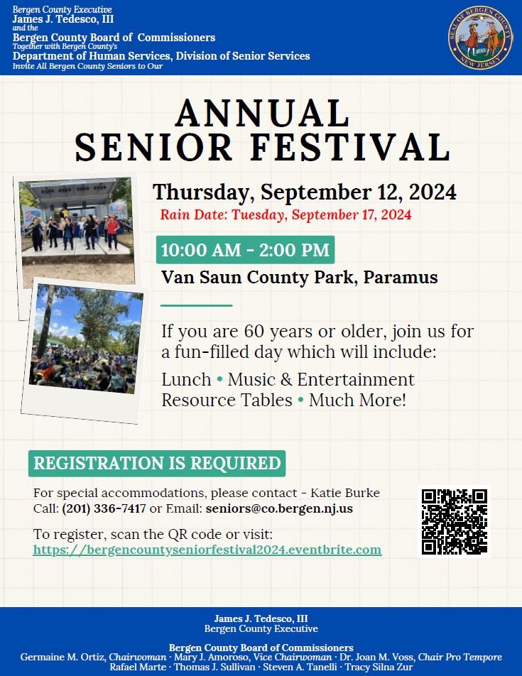 Annual Bergen County Senior Festival