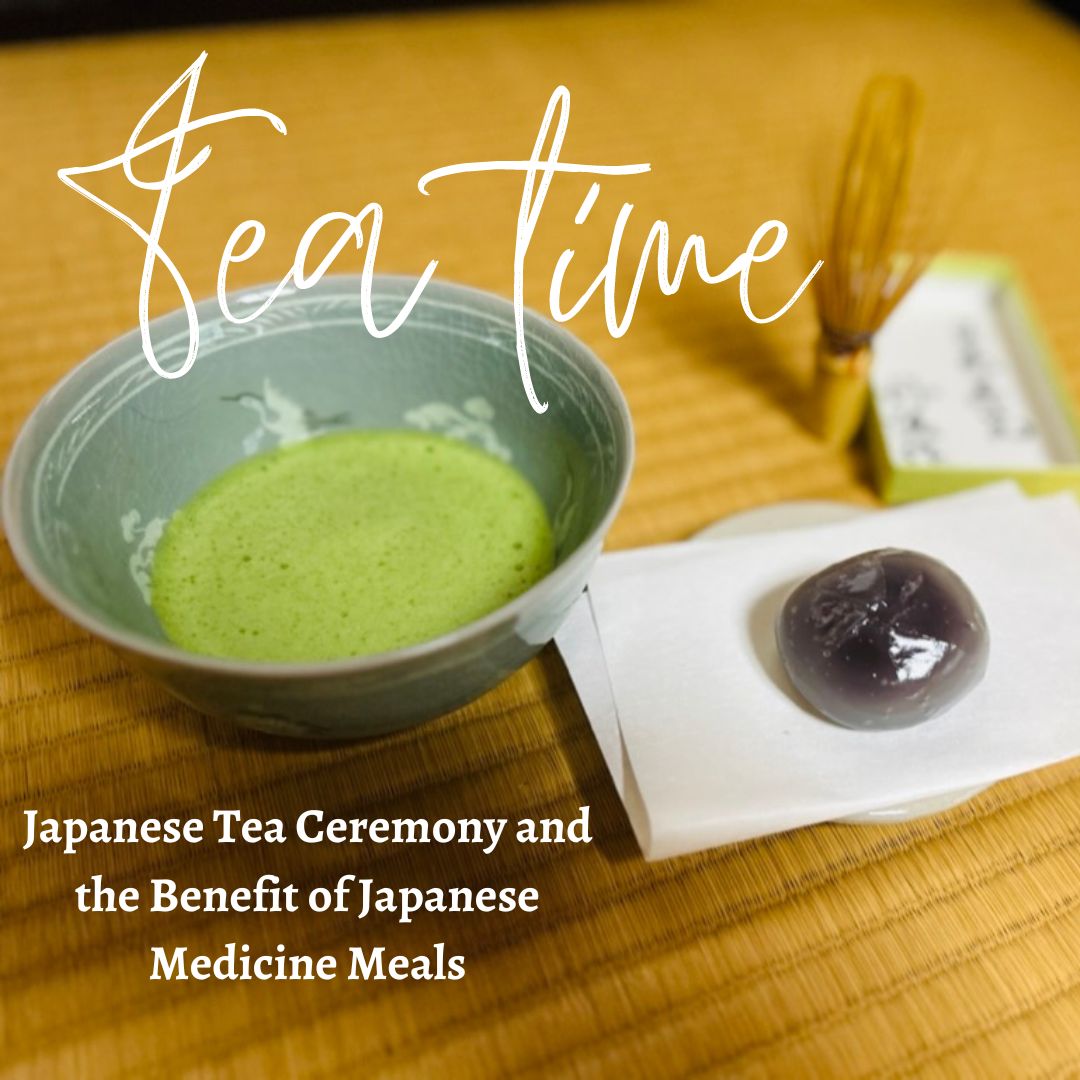 Japanese Tea Ceremony and the Benefit of Japanese Medicine Meals, adults