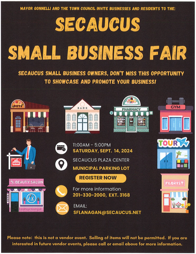 Secaucus Small Business Fair