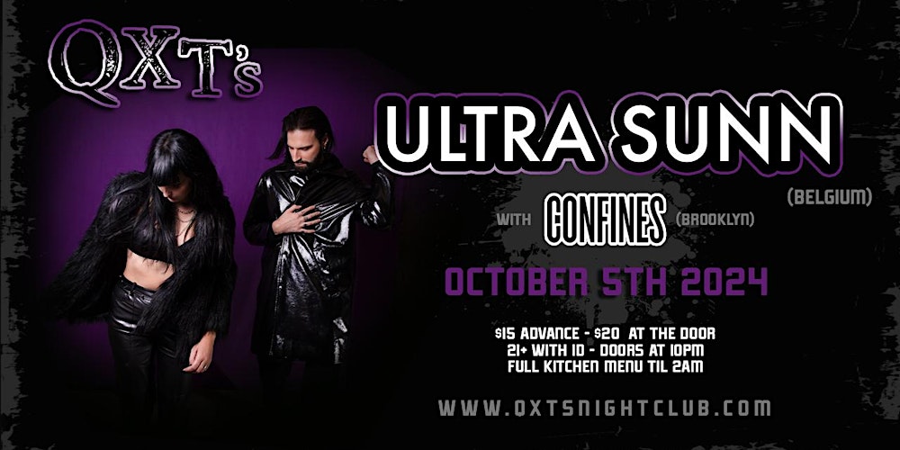 ULTRA SUNN ... live @ QXT's