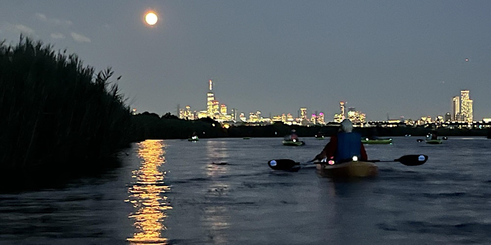 Hackensack Riverkeeper's Guided Moonlight Kayak Tour (Full Moon)