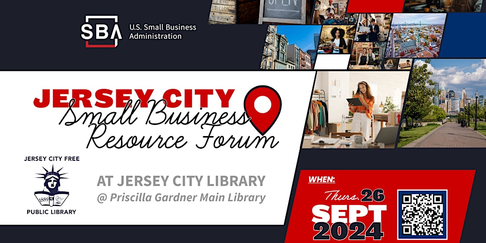 Small Business Info Session @ Jersey City Library (Priscilla Gardner)