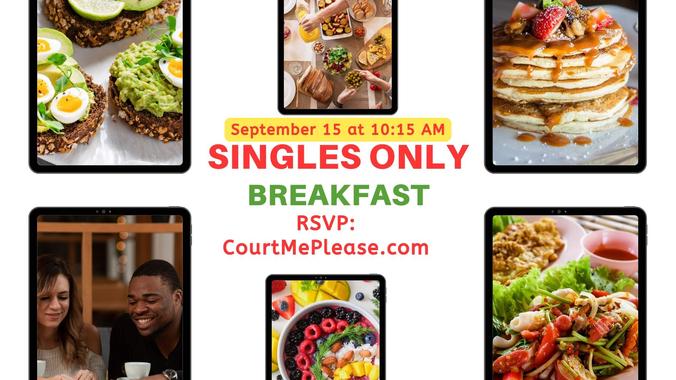 September Singles Only Breakfast