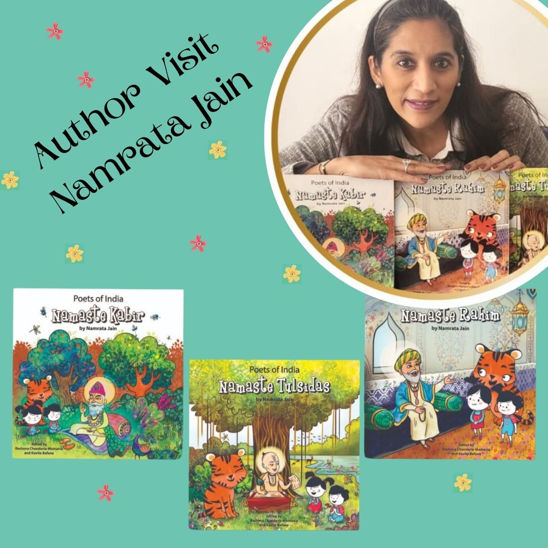 Special Author Visit! Namrata Jain, ages 4-9