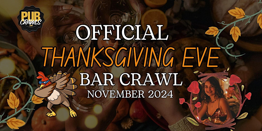 Morristown Thanksgiving Eve Bar Crawl