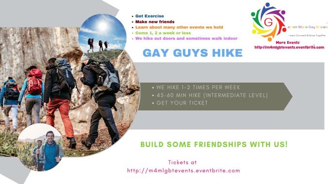 Gay Guys Informal Hike & Friendship (Sun Sep  8, 2024) 4:30PM