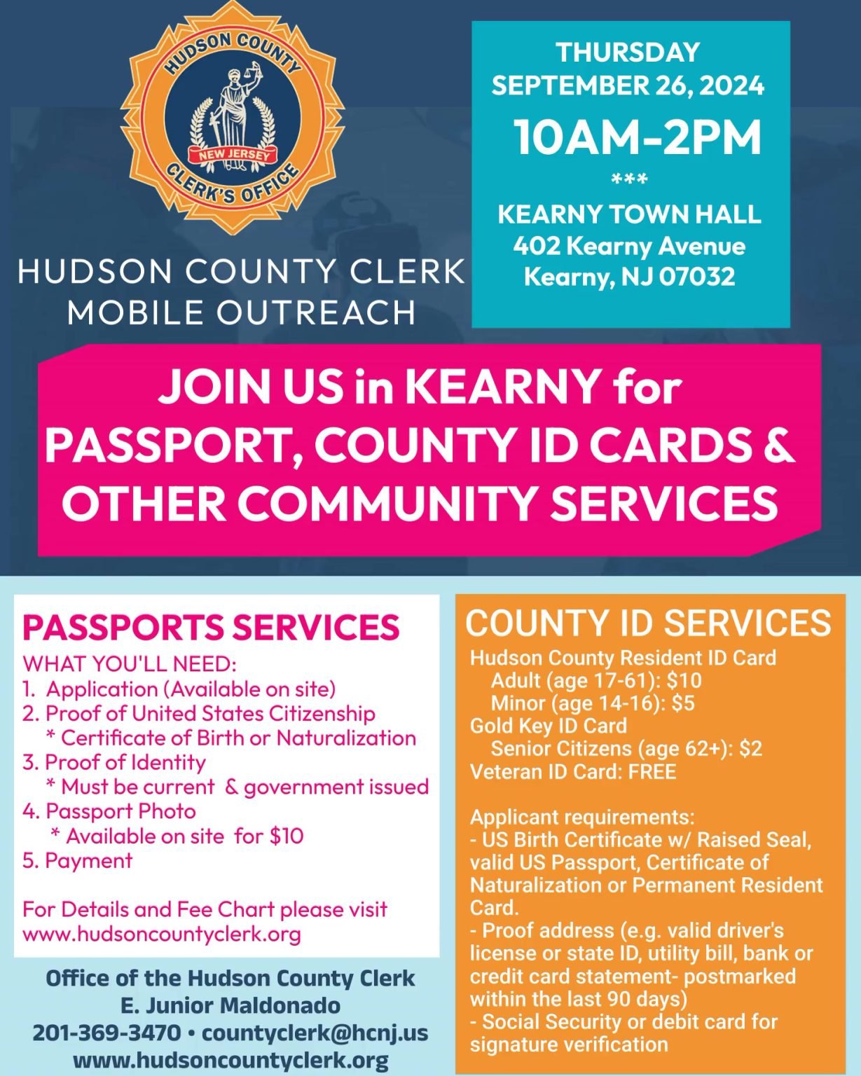 Hudson County Clerk Mobile Outreach