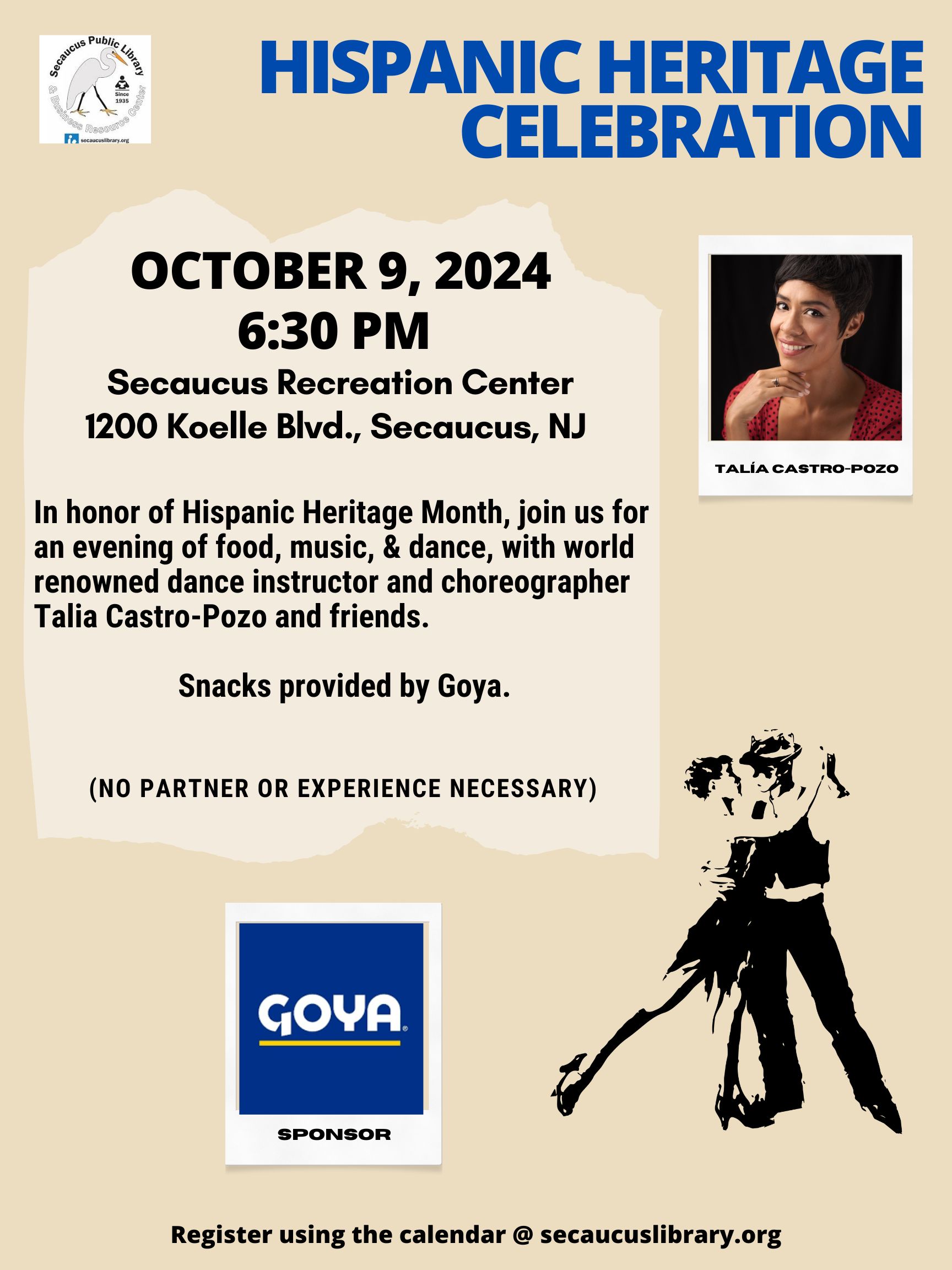 A CELEBRATION OF HISPANIC FOOD, MUSIC, & DANCE