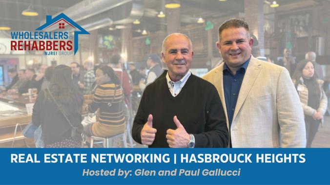 Real Estate Networking & Education in HASBROUK HEIGHTS | Wholesalers & Rehabbers