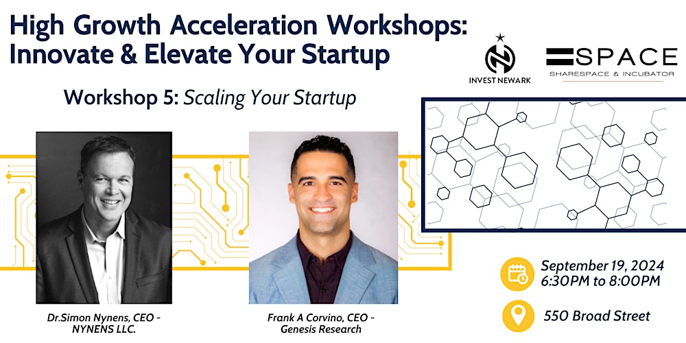 High Growth Acceleration Workshops: Innovate & Elevate Your Startup