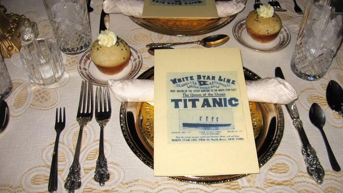 The Titanic Candlelight Dinner Party w live Music