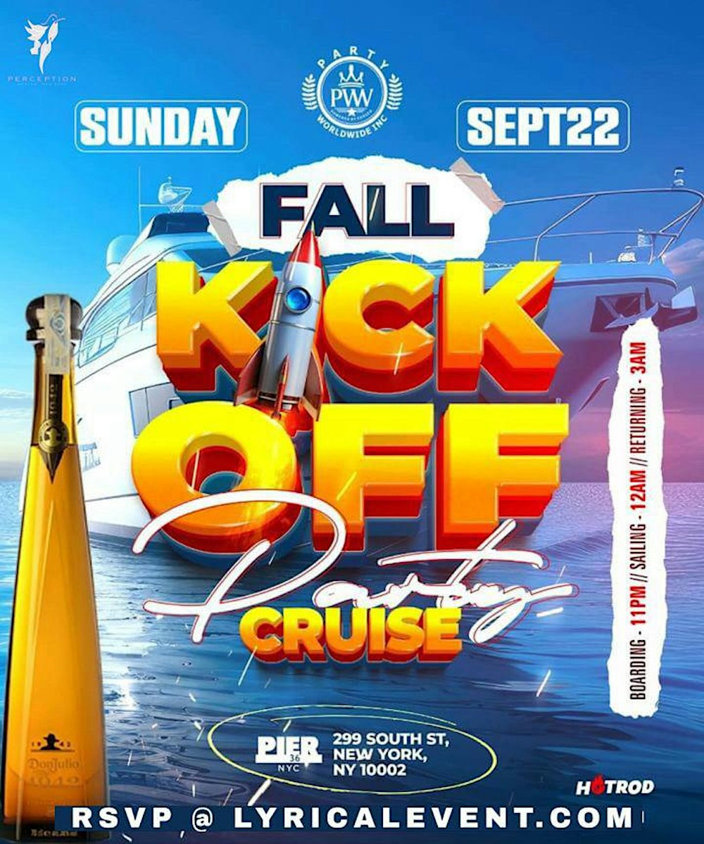 Fall Kick Off Party Cruise