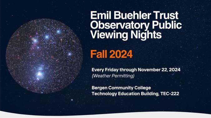 Fall 2024 Public Viewing Nights