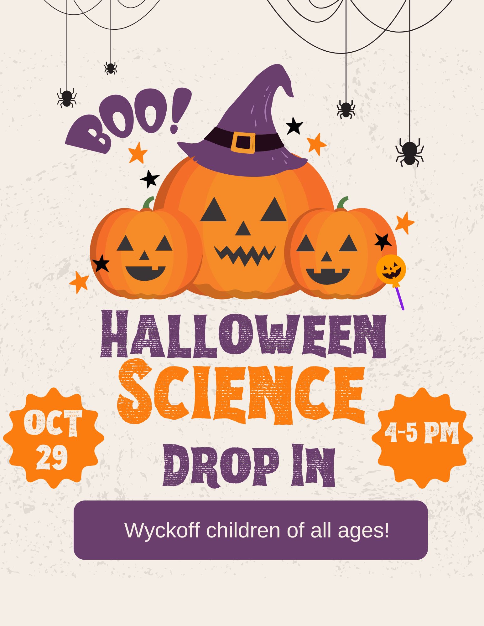 Halloween Science Drop In