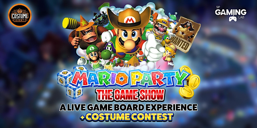 Mario Halloween Party: The Gameshow + Costume Contest!