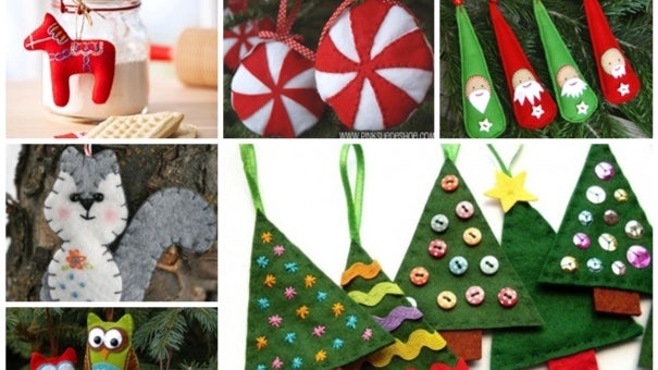 Crafting create a Felted Ornament for your tree or a special gift!