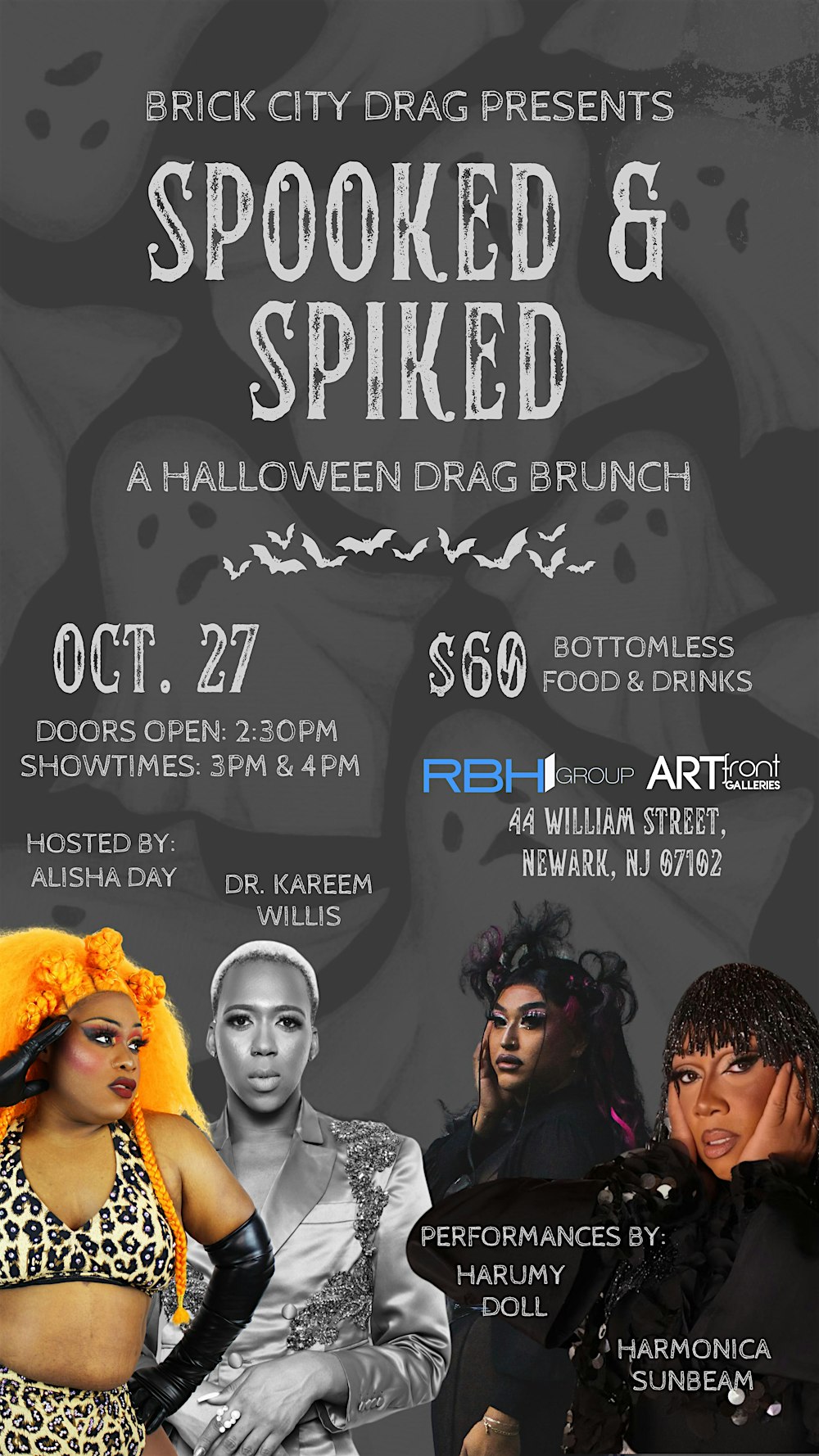 SPOOKED AND SPIKED: A Halloween Drag Brunch