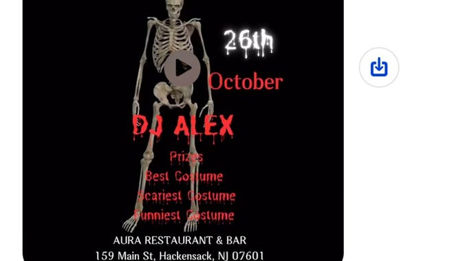 HALLOWEEN PARTY/ AURA BAR AND GRILL/ HACKENSACK