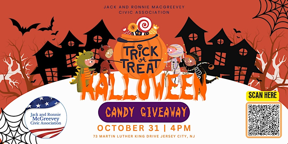 Jack & Ronnie McGreevey Civic Association Halloween Candy Giveaway