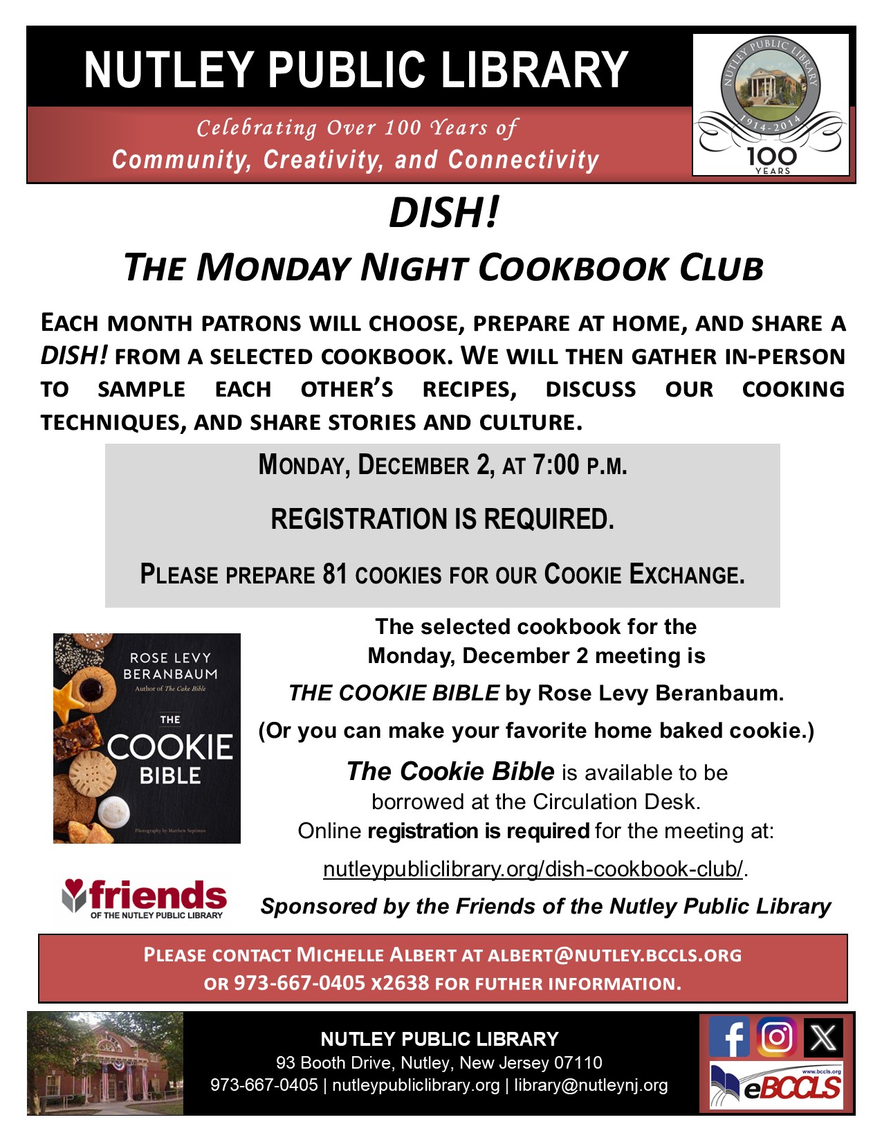 DISH!: The Monday Night Cookbook Club