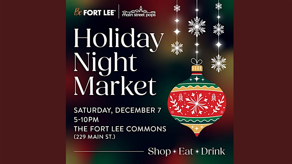 Be FortLee Holiday Night Market