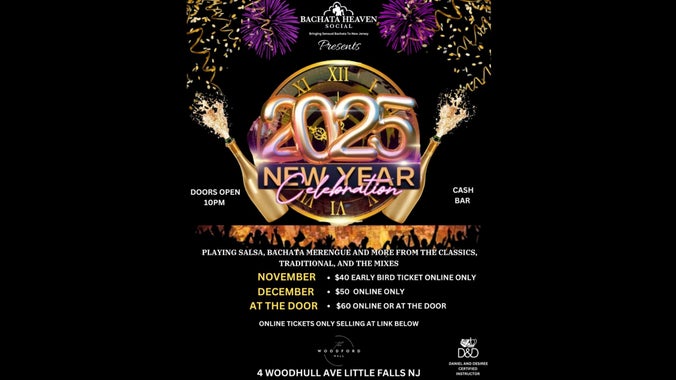 New Years Celebration ($40 EARLY BIRD TICKETS)