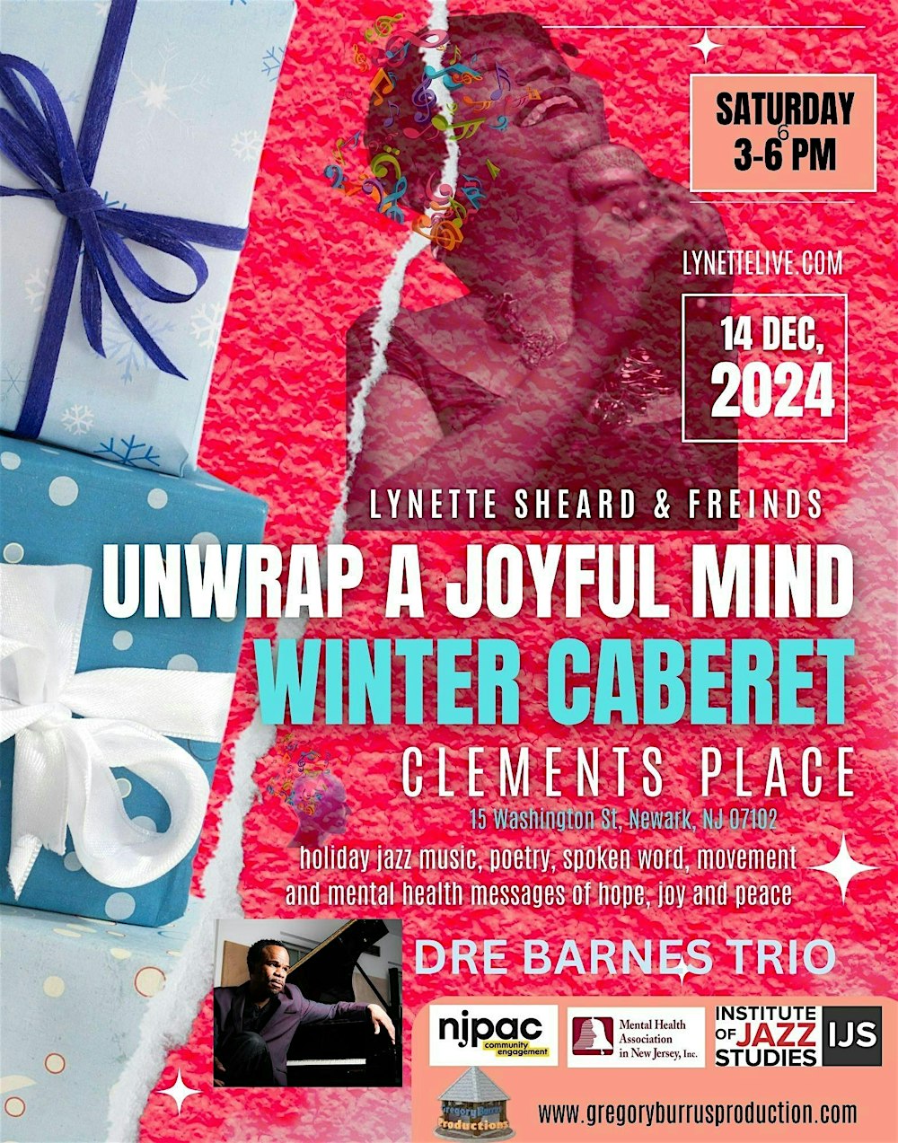 Lynette Sheard & Friends Present – Unwrap a Joyful Mind Winter Cabaret