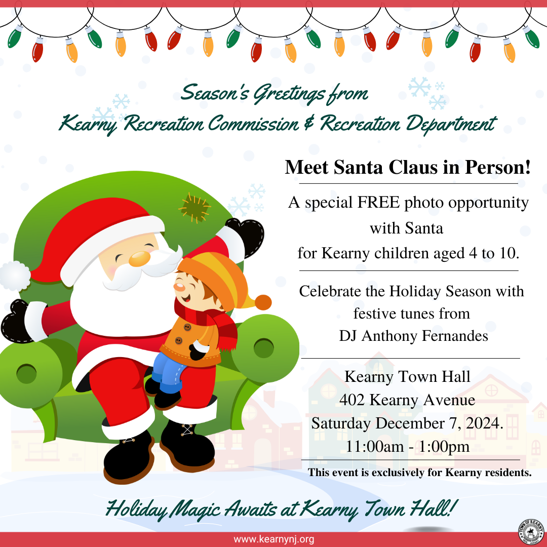 Meet Santa at Town Hall