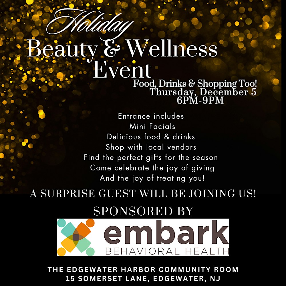 Holiday Beauty & Wellness Event-Drinks, Food & Shopping Too!