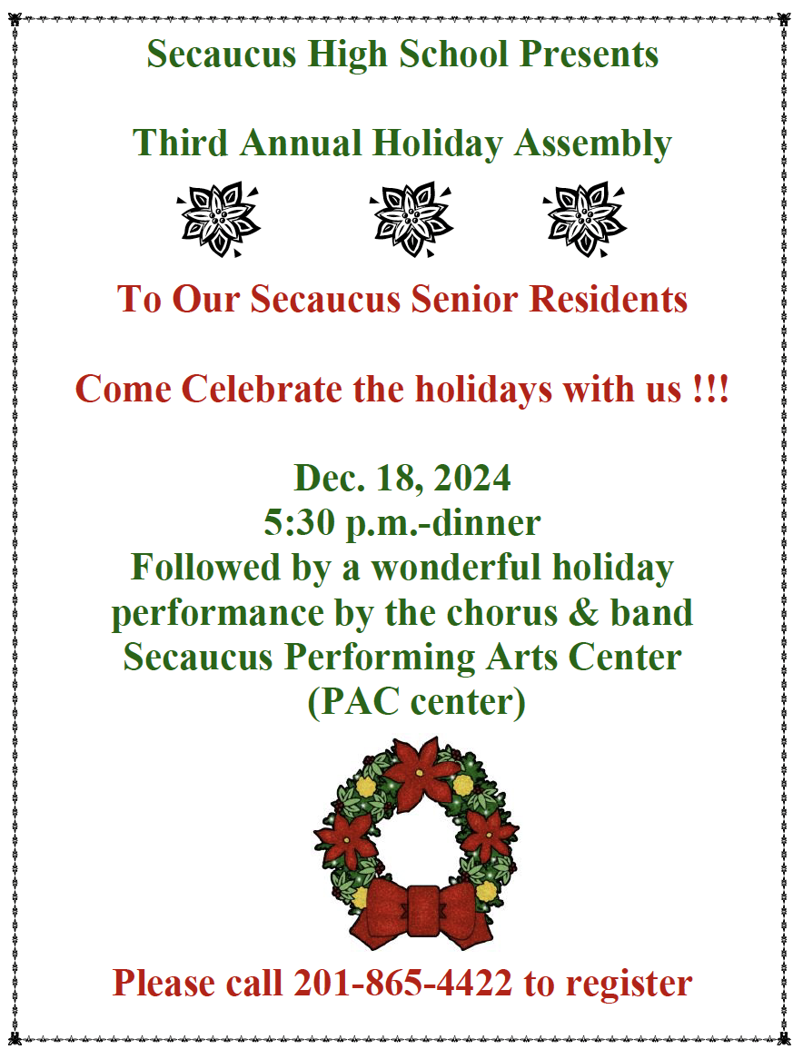 Third Annual Holiday Assembly