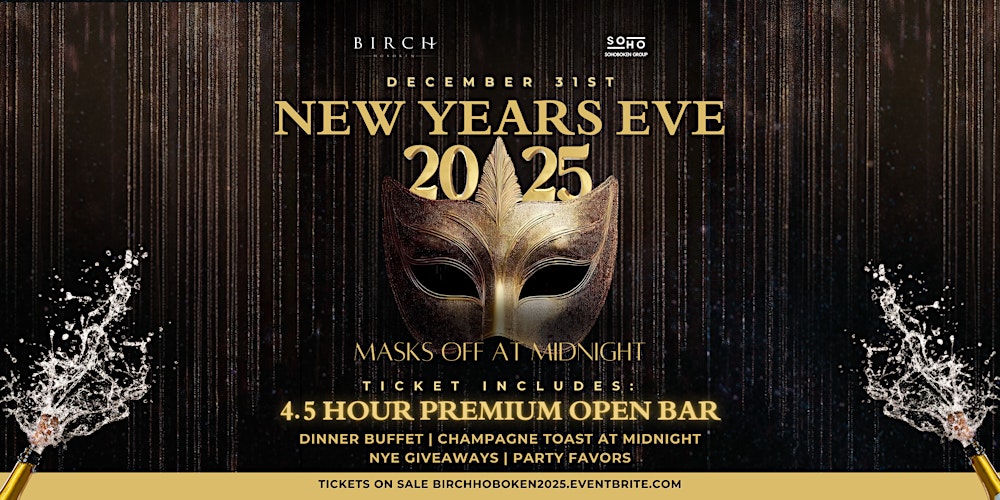 NYE 2025 AT BIRCH HOBOKEN