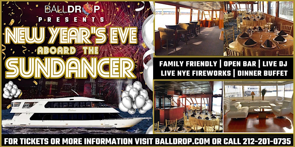 NewYears.com Presents Sundancer Yacht New Years Eve Party Cruise