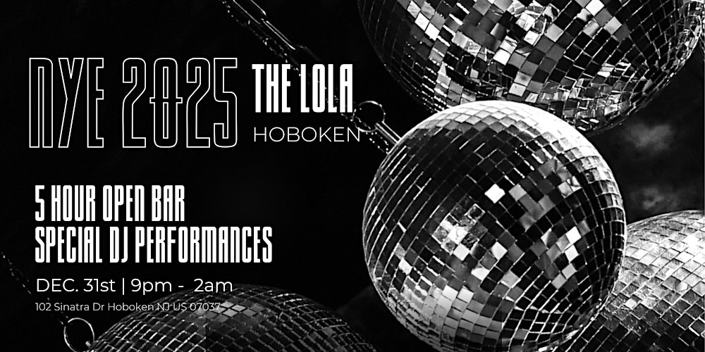 Lola Hoboken NYE 2025 Party