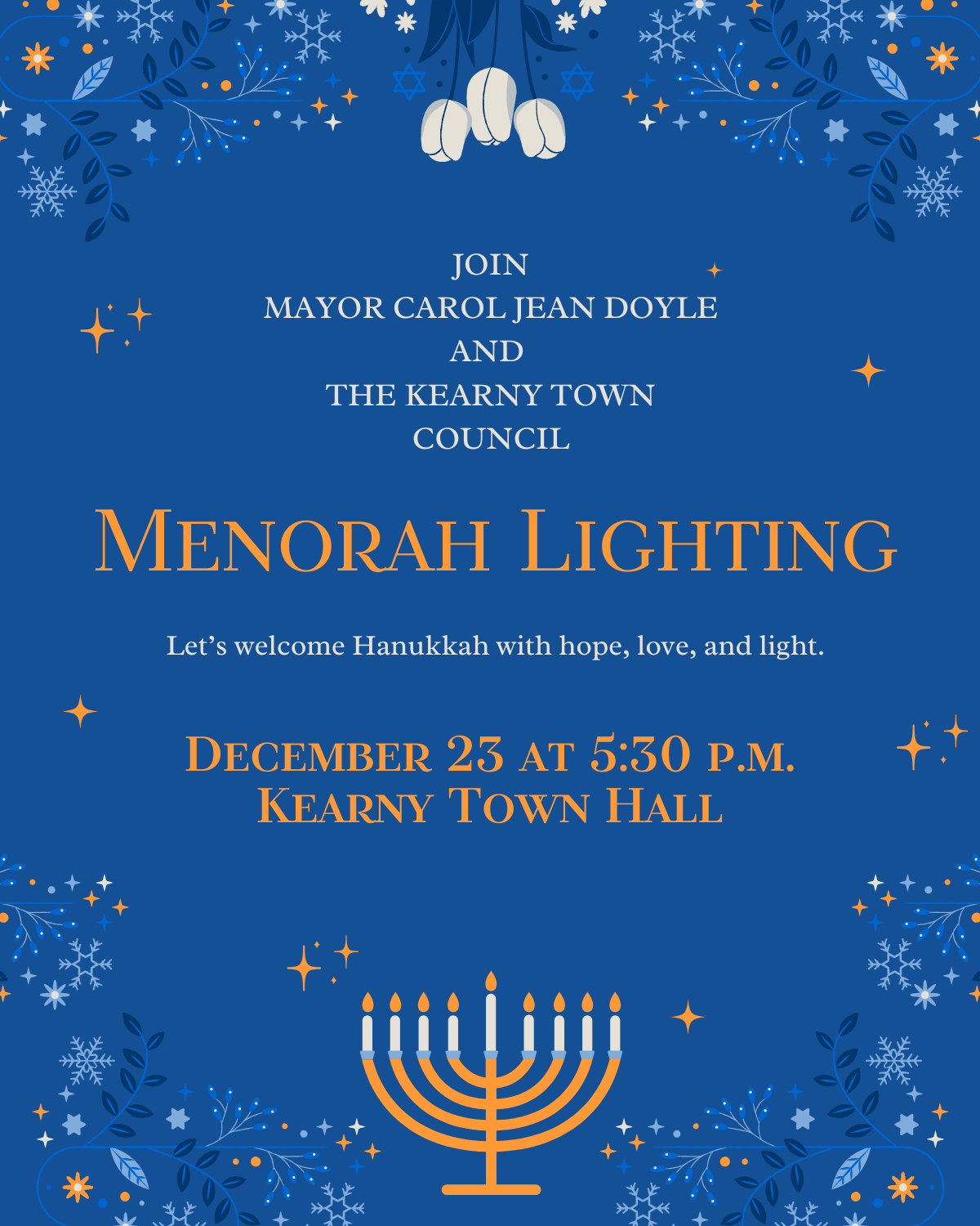 Menorah Lighting