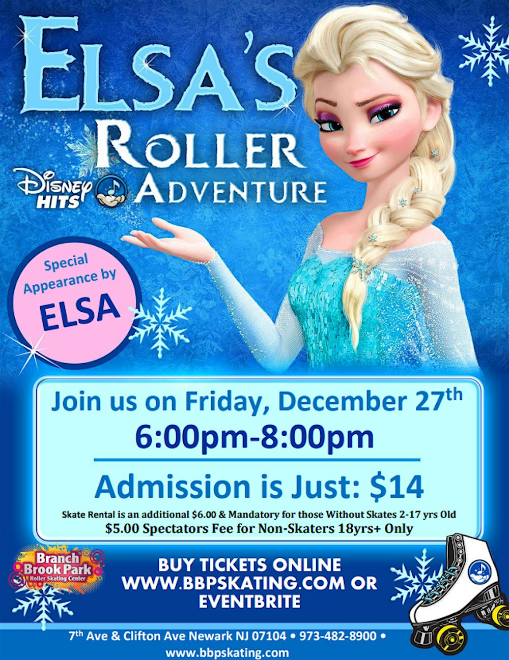 Elsa's Roller Adventure