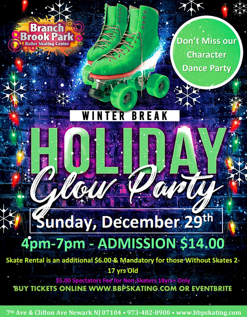 Holiday Glow Party