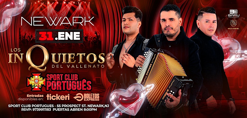 Los Inquietos del Vallenato |NEWARK,NJ