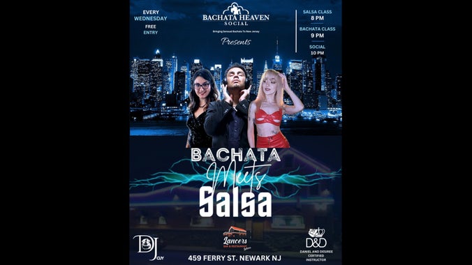 Bachata Meets Salsa (FREE CLASS AND ENTRANCE)