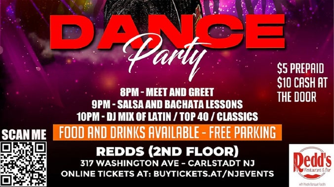 Dance Party At Redds! DJ Music - Dance Lessons - Free Parking!