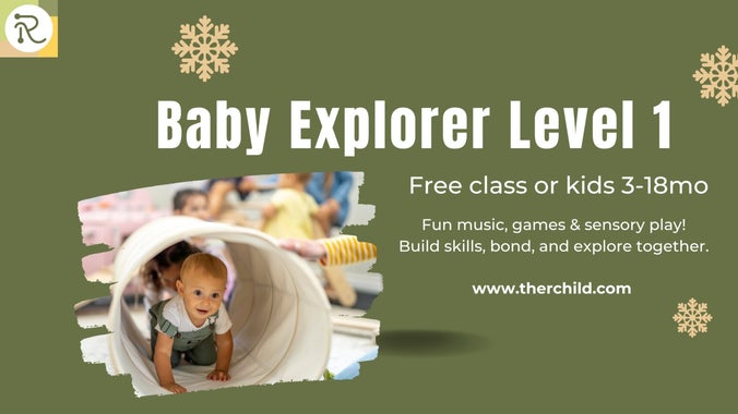 Free Class for Kids 3mo-1y.o.- Baby Explorer Level 1