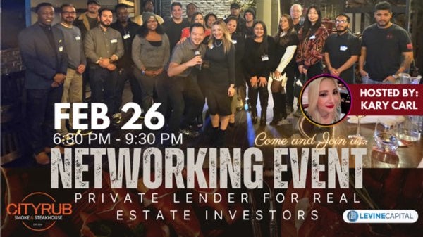 Free Real Estate Networking Event