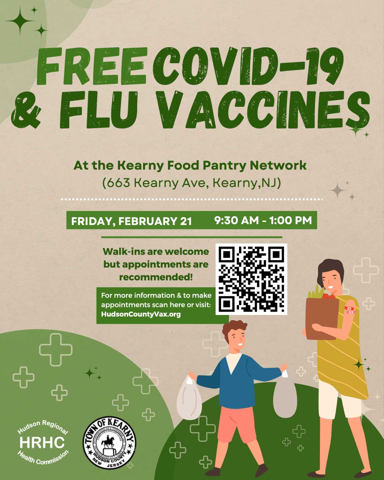 Free Covid and Flu Vaccines