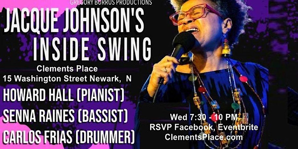 Greg Burrus & Rutgers IJS Presents Jacque Johnson Inside Swing Hump Day