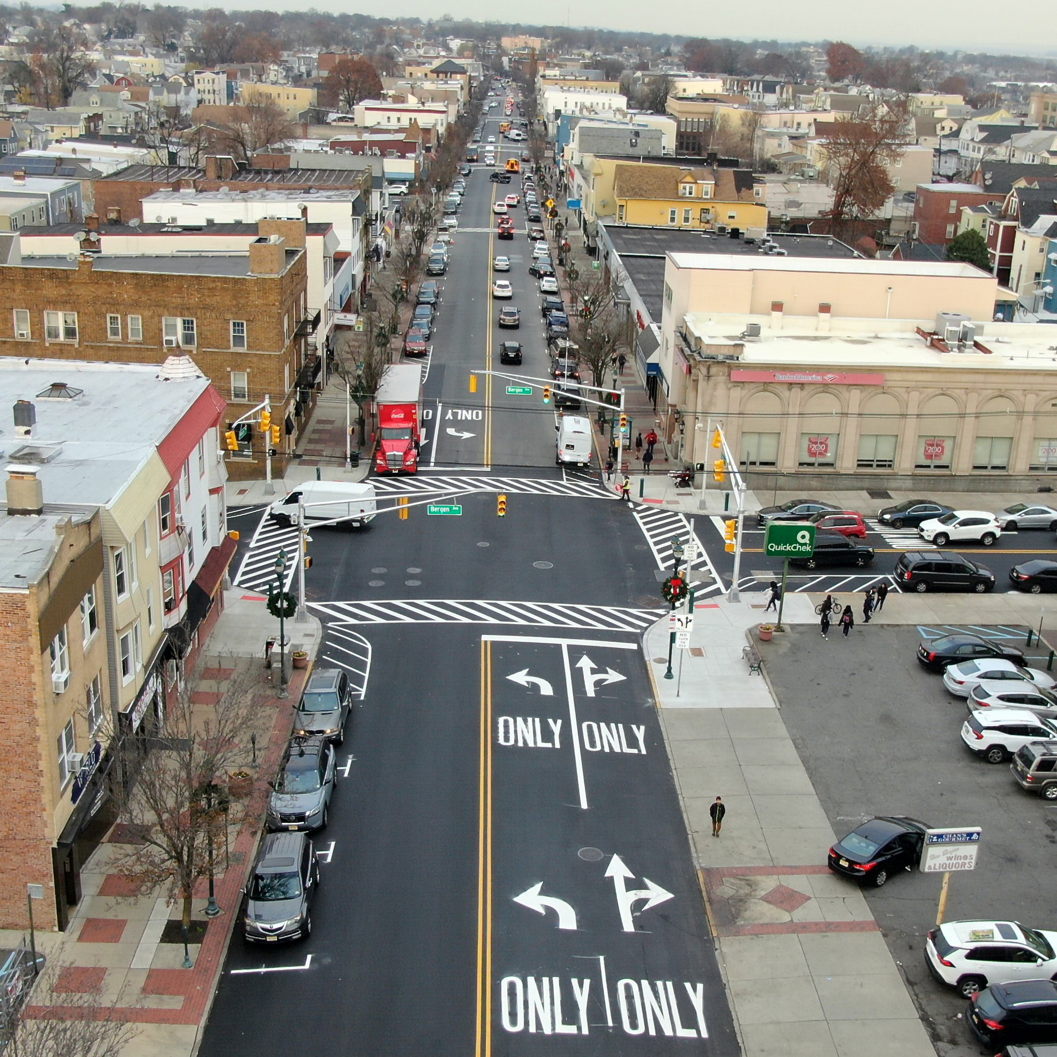 Kearny Avenue and Bergen Avenue Intersection Now Improved