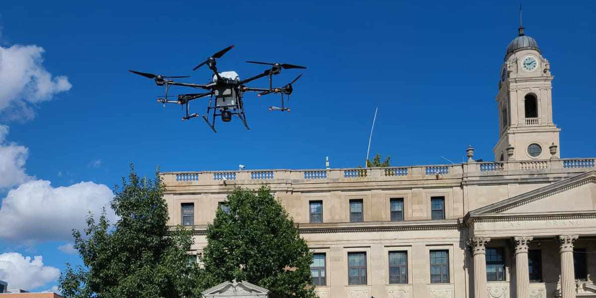 East Orange Mayor Ted Green to present city’s innovative drone training program