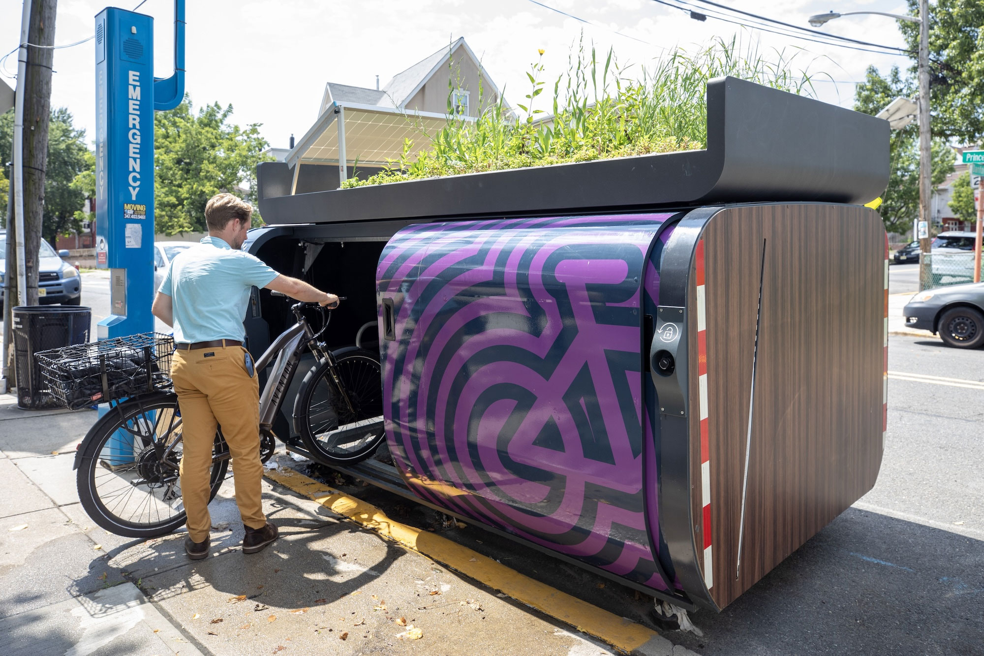 Jersey City Bike Storage Pod